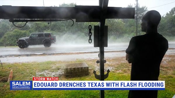 Edouard Turns Tropical Depression, Drenches Texas With Flash Flooding, Downed Trees