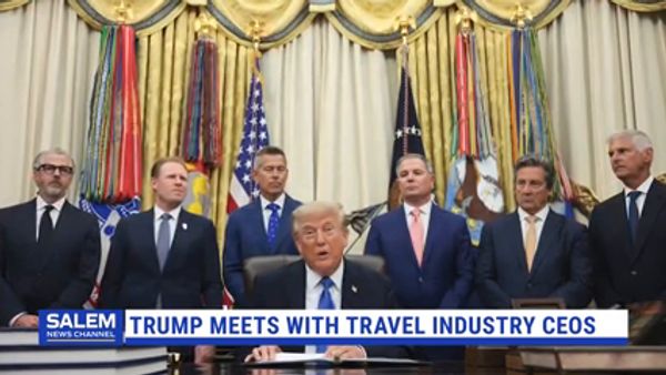 Trump Meets With Travel Industry CEOs On Tourism Push