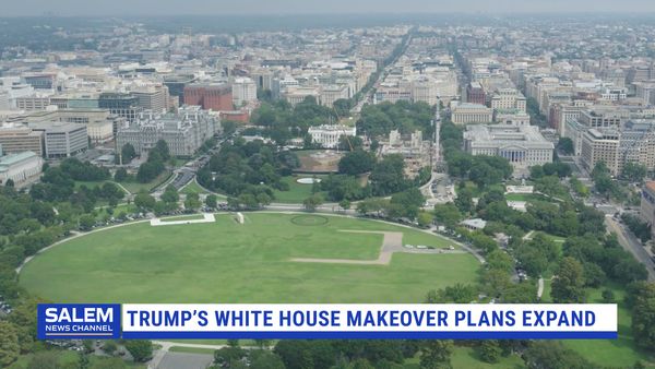 Trump’s White House Makeover Plans Expand