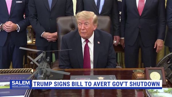 Trump Signs Bill To Avert Government Shutdown Before Midterm Elections
