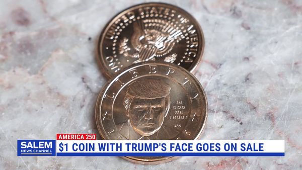 $1 Coin With Trump's Face And Gold Finish Goes On Sale