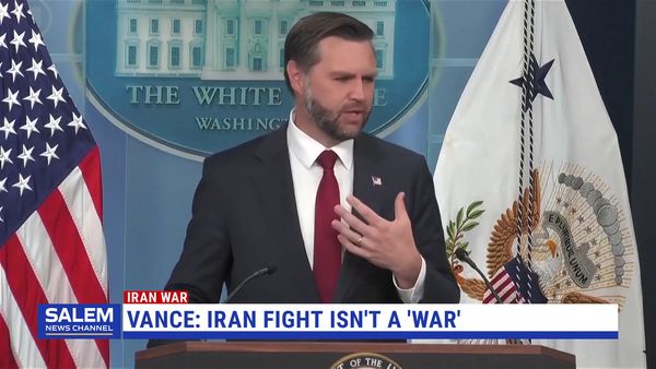 Vance Says Iran Fight Isn't A 'War'