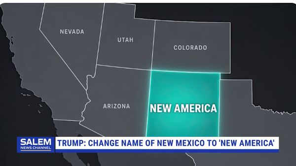 Trump Promotes Idea Of Changing Name Of New Mexico To 'New America'