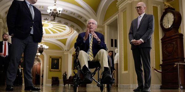 Mitch McConnell Returns to the Senate Floor, Commits to Being Available for the 'Tough' Votes