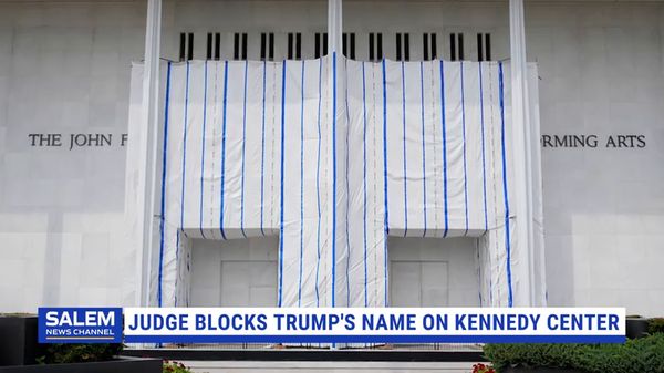 Judge Blocks Kennedy Center Board From Putting Trump's Name On The Building Or Grounds
