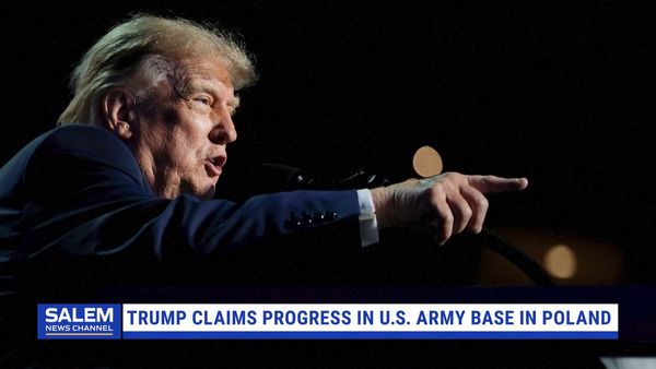 Trump Says Progress Made Toward Establishing U.S. Army Base In Poland