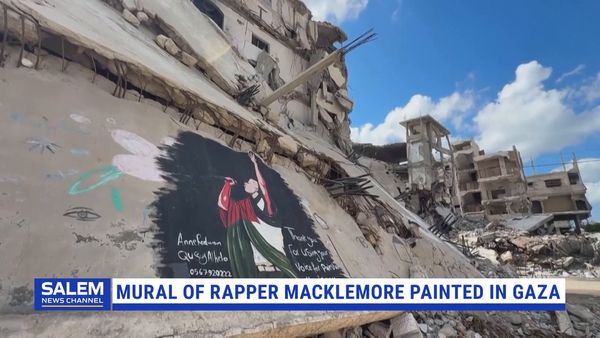 Mural Of Rapper Macklemore Painted In Gaza After Removal From Sheeran Tour