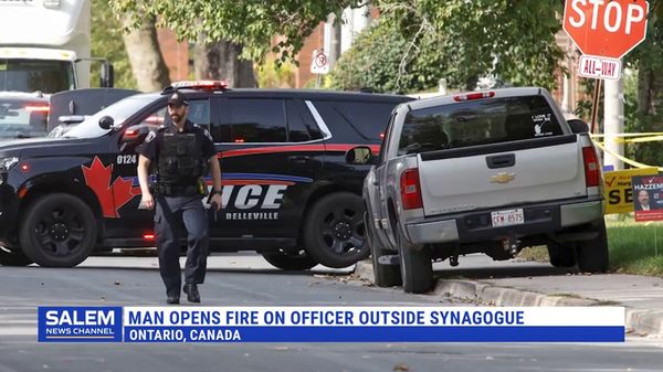 Up To 30 Shots Fired After Man Opened Fire On Officer Outside Synagogue In Canada