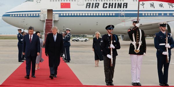 Chinese President Xi Jinping Lands in US for Rare Closely-Watched Visit