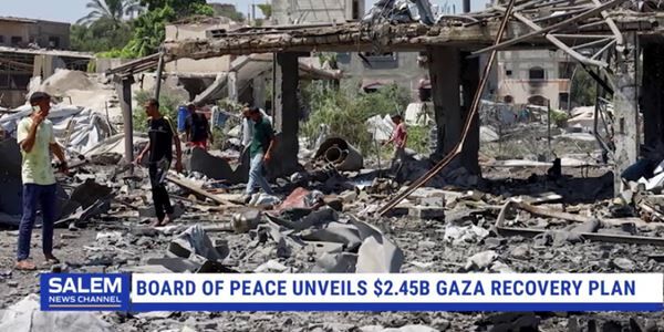 Trump's Board Of Peace Proposes $2.45 Billion Blueprint To Begin Gaza Reconstruction