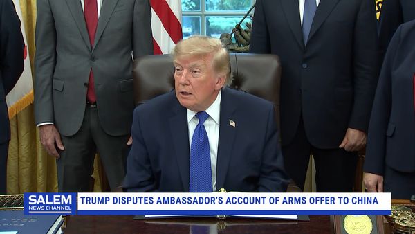 Trump Disputes Ambassador’s Account Of Arms Offer To China