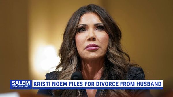 Former South Dakota Governor Kristi Noem Files For Divorce