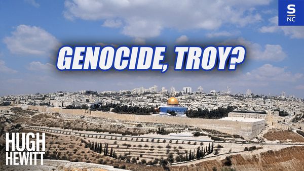 Troy Jackson says the Israel-Gaza war is "genocide."