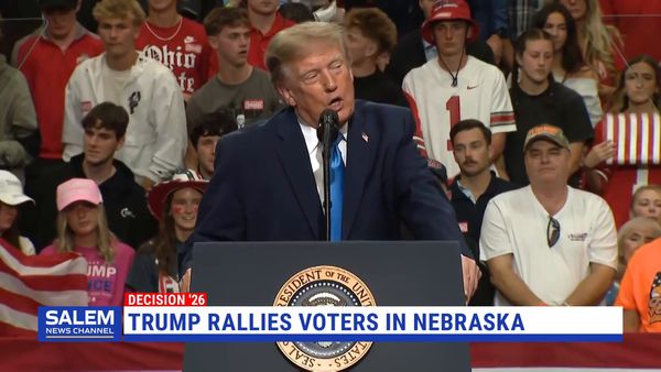 Trump Hits Campaign Trail in Ohio And Nebraska