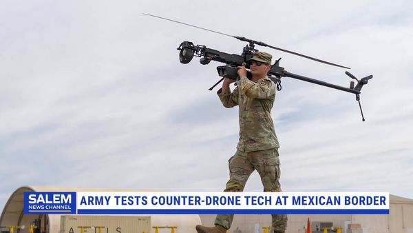 U.S. Army Tests Counter-Drone Tech At Mexican Border As Cartel Drone Use Rises