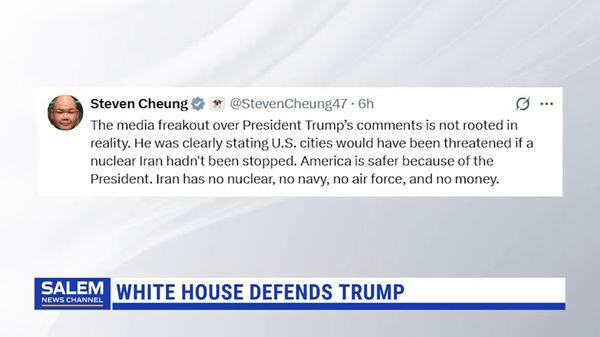White House Defends Trump After L.A., San Diego Comments