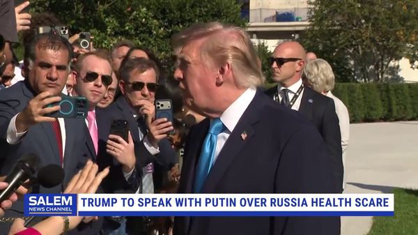 Trump to Speak With Putin Over Russia Health Scare