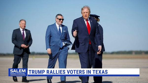 Trump Makes 3rd Trip To Texas In Less Than A Month