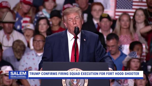 Trump Confirms Firing Squad Execution For Fort Hood Shooter