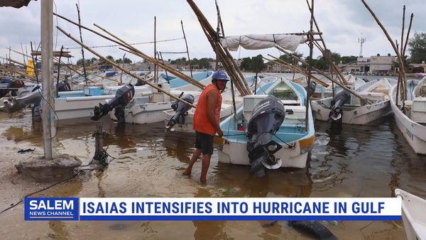 Category 1 Hurricane Isaias Gains Strength