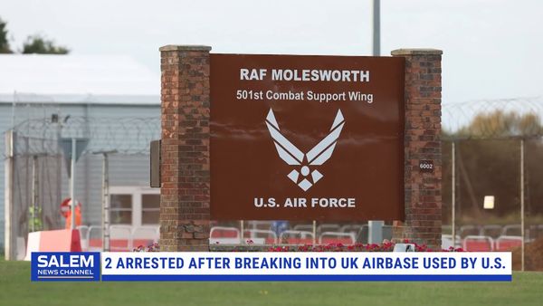 2 Arrested After Breaking Into UK Airbase Used By U.S.