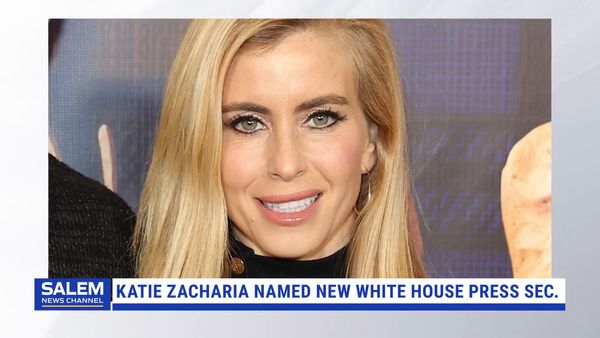 Trump Selects Katie Zacharia As Next White House Press Secretary