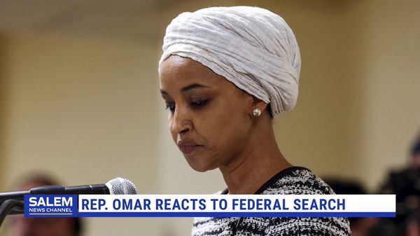 Omar Reacts After Federal Agents Search Her Home