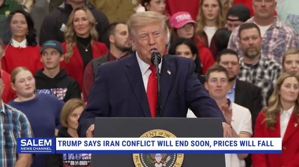 Trump Says Iran Conflict Will End Soon, Predicts Lower Prices For Americans