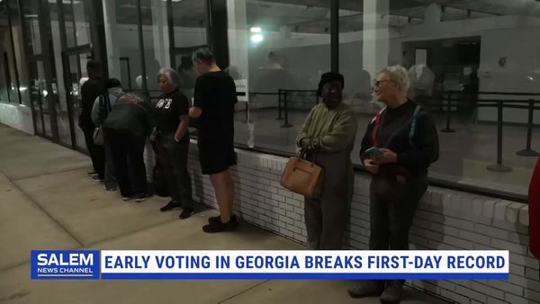 Early Voting In Georgia Breaks First-Day Record