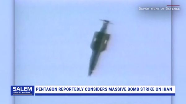 Pentagon Reportedly Considers Using 'Mother Of All Bombs' Against Iran