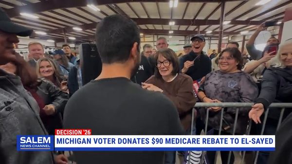 Michigan Voter Donates $90 Medicare Rebate Check To El-Sayed