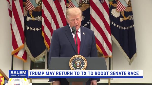 Trump Signals Possible Texas Visit To Boost Ken Paxton Ahead Of Midterms