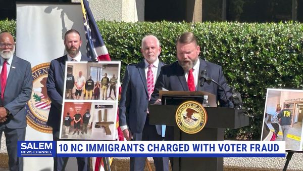 10 Charged With Alleged Voter Fraud in North Carolina