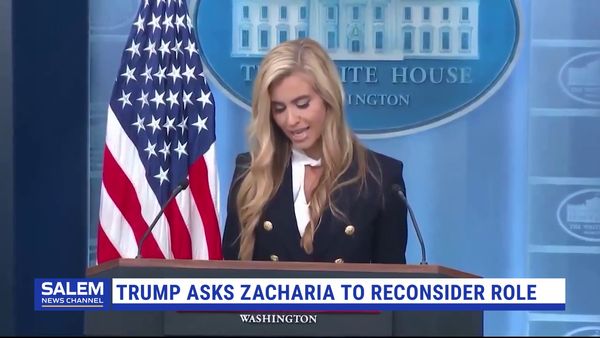 Trump Expresses Doubts About New Press Secretary