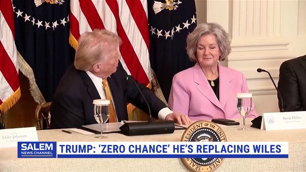 Trump Denies Plans To Replace White House Chief Of Staff Susie Wiles