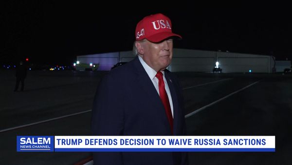 Trump Defends Decision To Waive Russia Sanctions Amid Ukraine Peace Talks