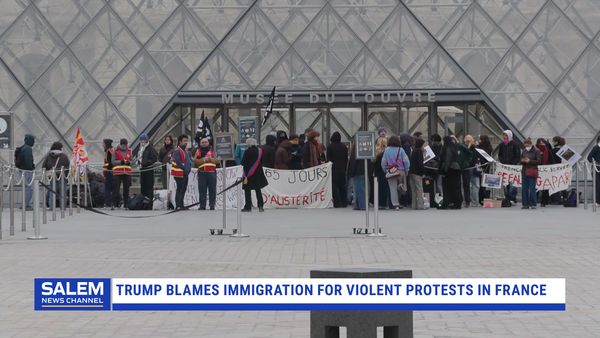 Trump Blames Immigration For Violent Protests In France