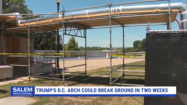 Trump's D.C. Arch Could Break Ground In Two Weeks