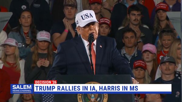 Trump Rallies In Iowa Today, Harris In Mississippi
