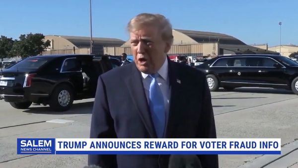 Trump Announces $1 Million Reward For Voter Fraud Info Leading To Arrests