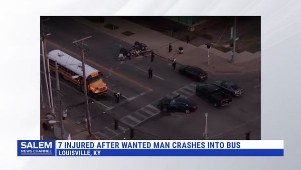 Injuries Reported After Wanted Man Crashes Into Vehicle & School Bus In KY
