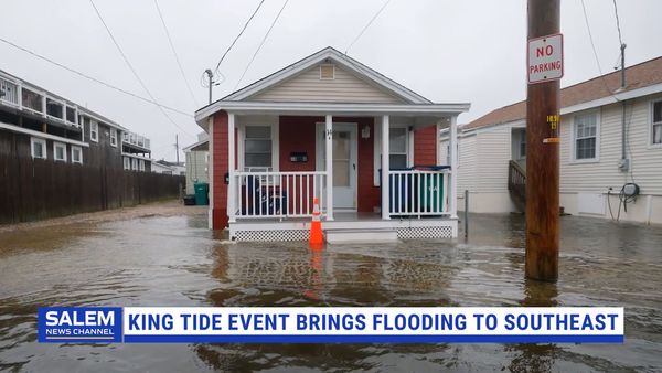 King Tide Event Brings Flooding To Southeast Coast