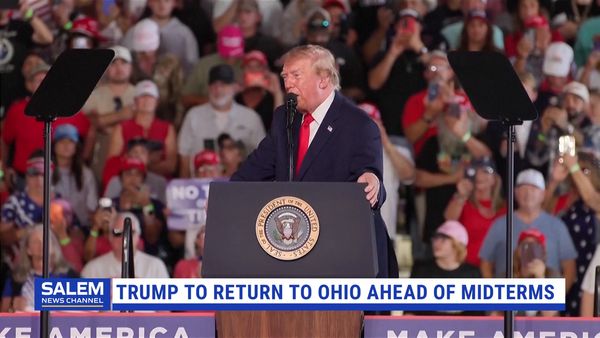 Trump Returns To Ohio For Third Rally Ahead Of Midterm Elections