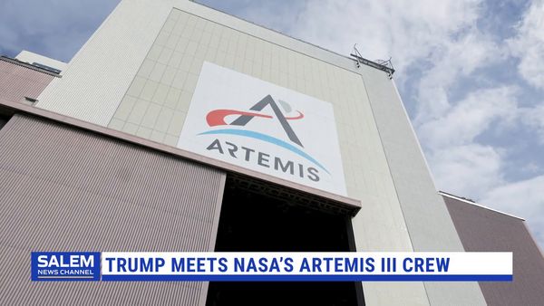 Trump Meets With Artemis III Crew At White House