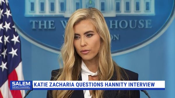 Former White House Press Secretary Katie Zacharia Questions Sean Hannity Interview After Brief Tenure