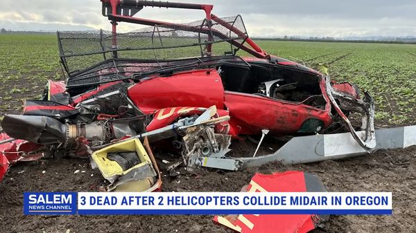 3 Dead After Helicopters Collide In Oregon