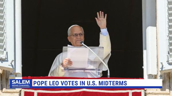 Pope Casts U.S. Midterm Ballot