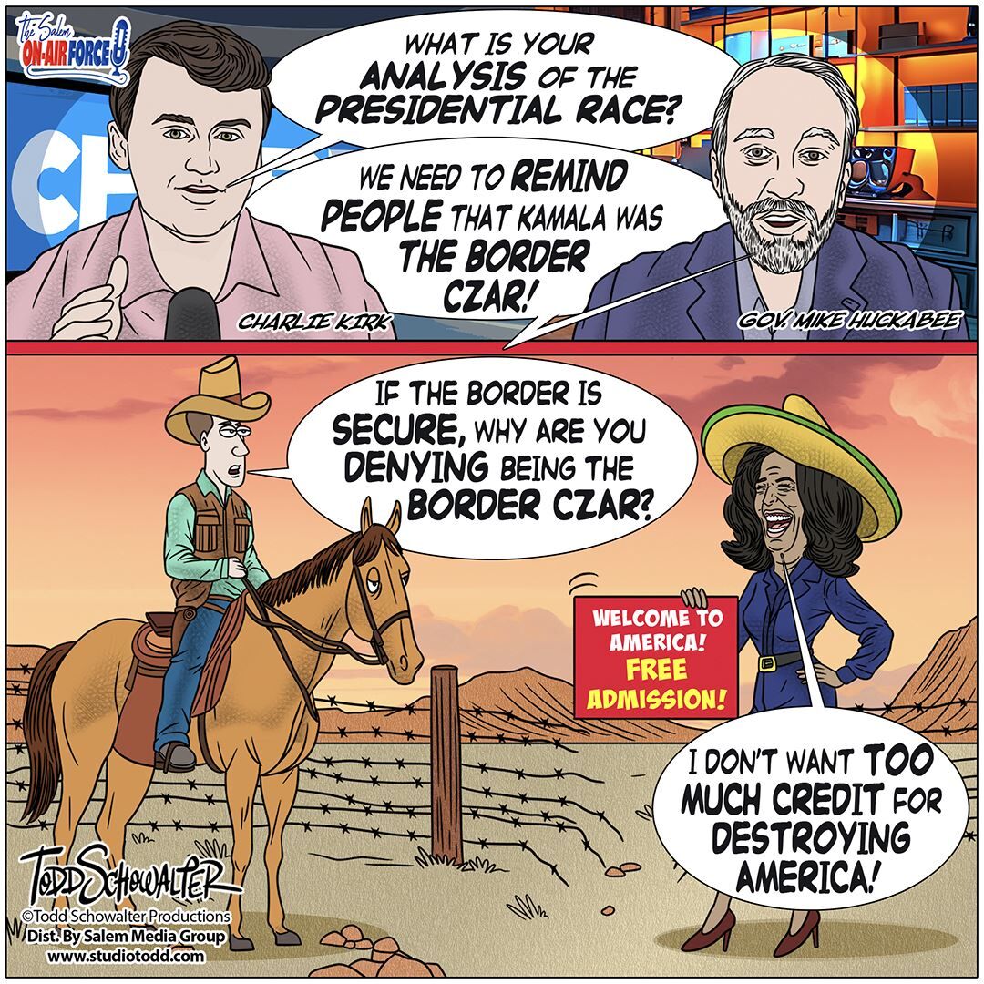 Conservative Cartoons by Todd Schowalter 