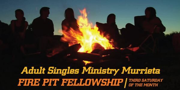 Adult Singles Fire Pit Fellowship