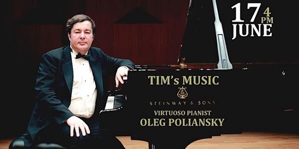 Benefit Concert featuring Piano Virtuoso Oleg Poliansky (6/17)